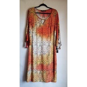 Mlle Gabrielle Paisley Print Dress